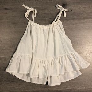 Millie & Lou White Drawstring Tank